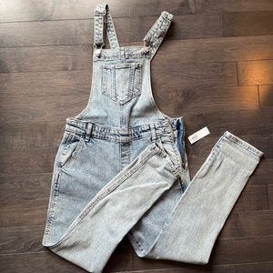 Denim overalls